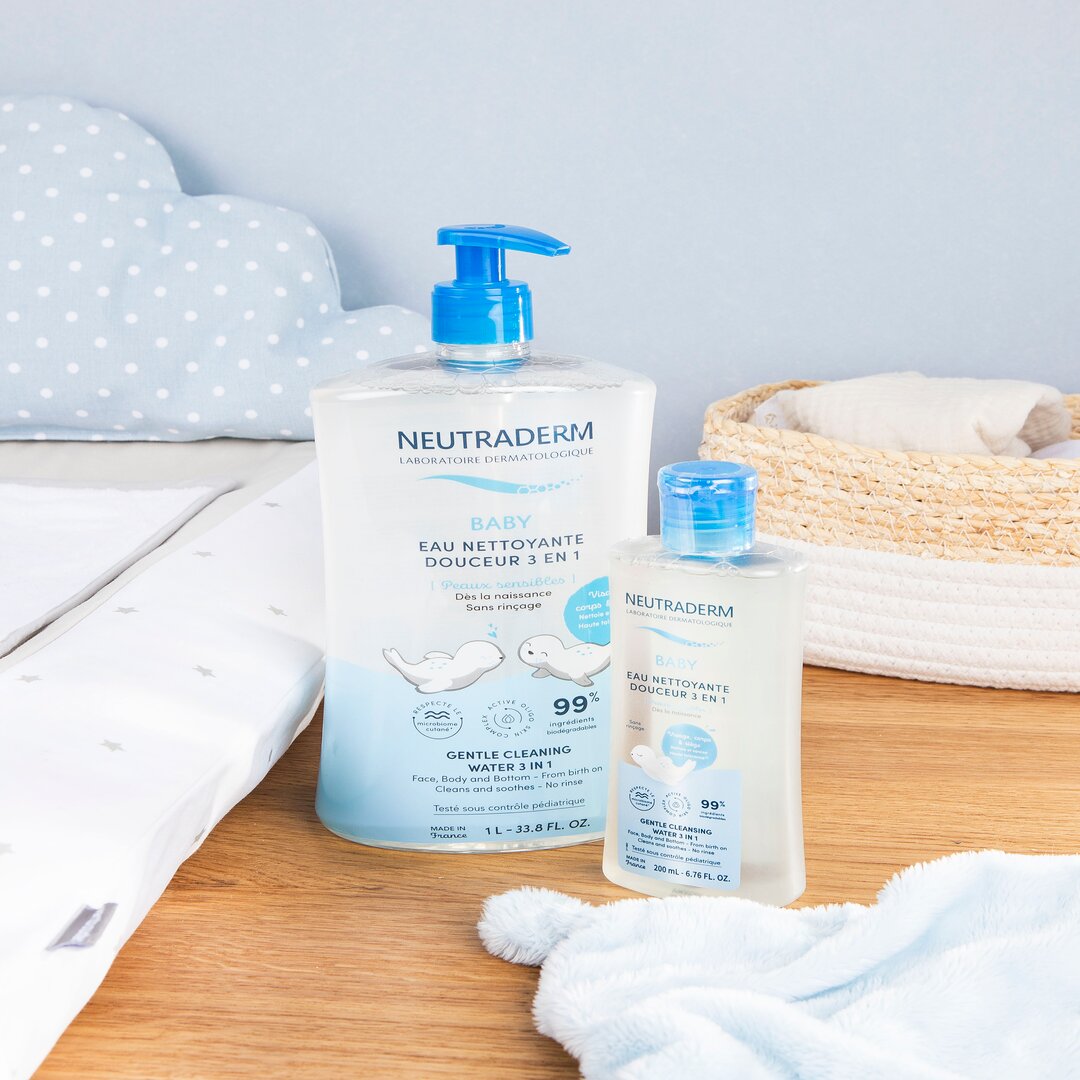 NEUTRADERM Eau nettoyante douceur 3 en 1 Baby