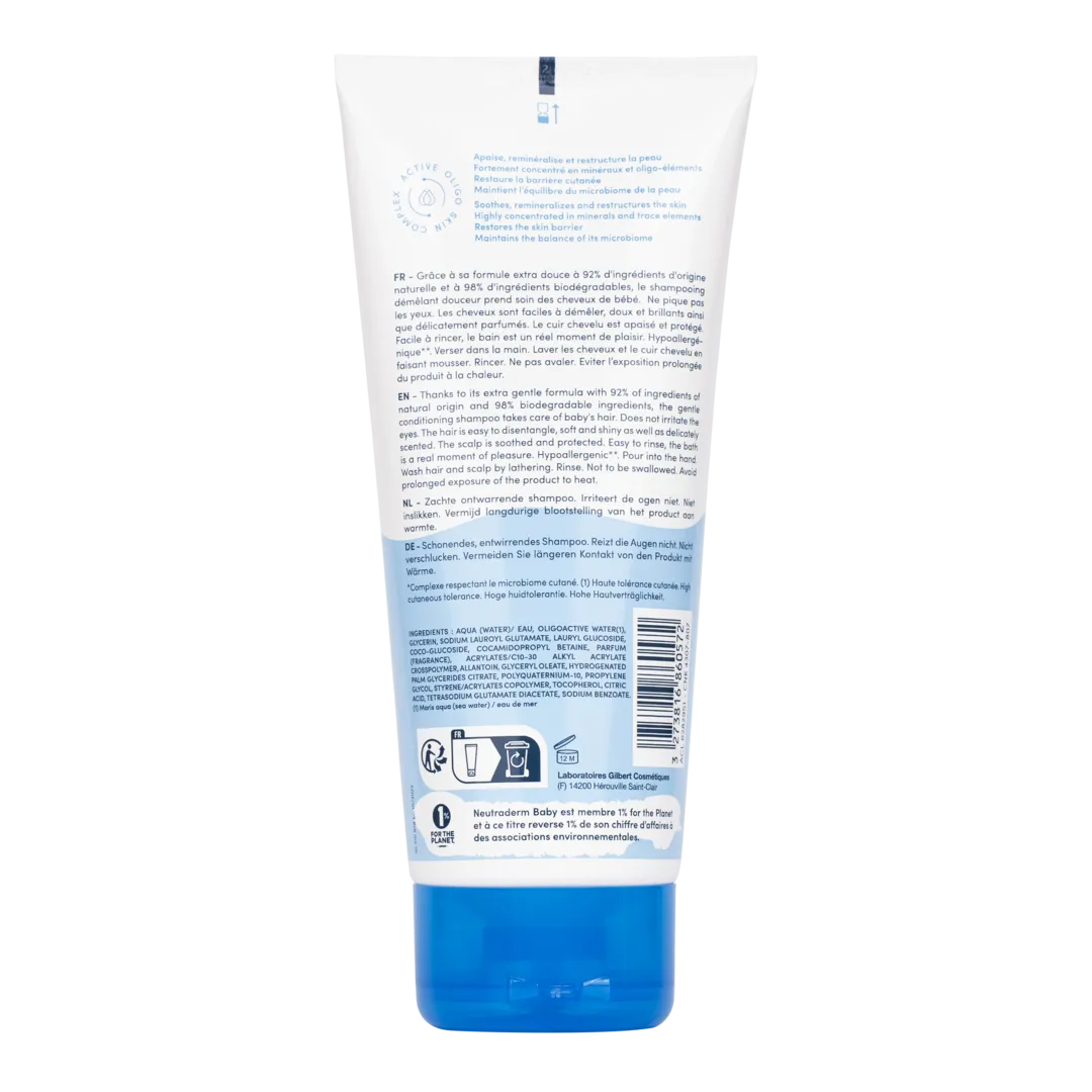 NEUTRADERM Shampooing démêlant douceur