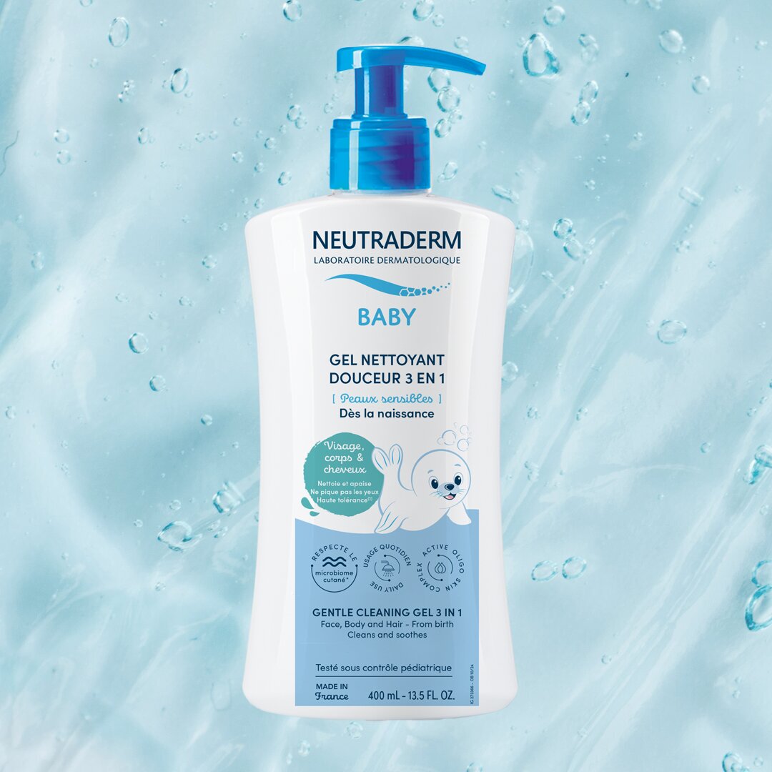NEUTRADERM Gel nettoyant douceur 3 en 1